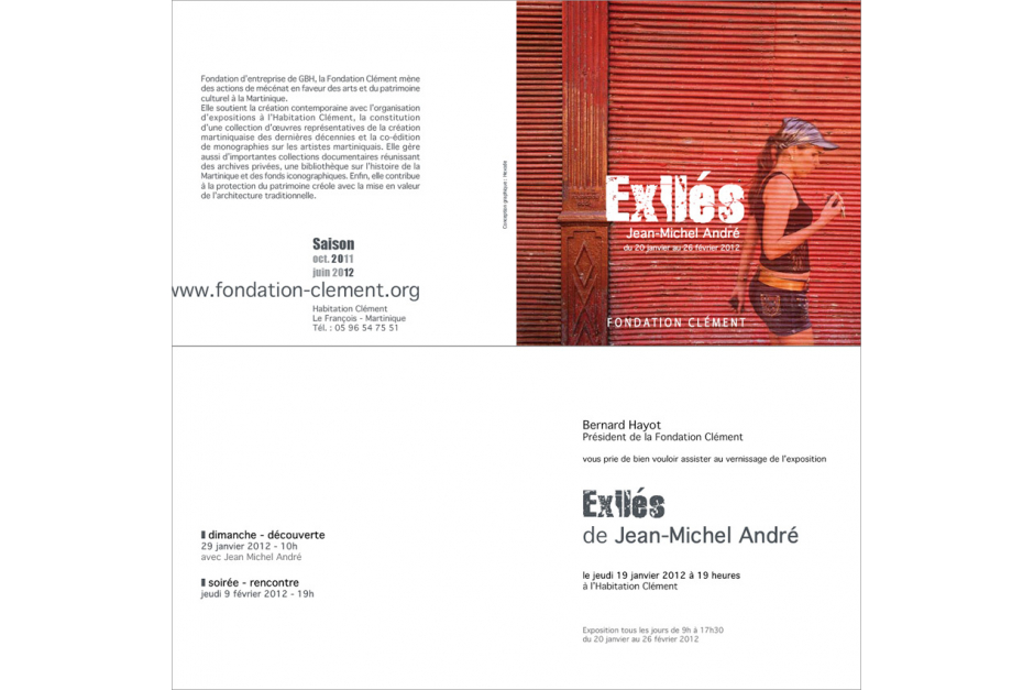 Invitation de l'exposition /// Exilés Invitation de l'exposition /// Exilés