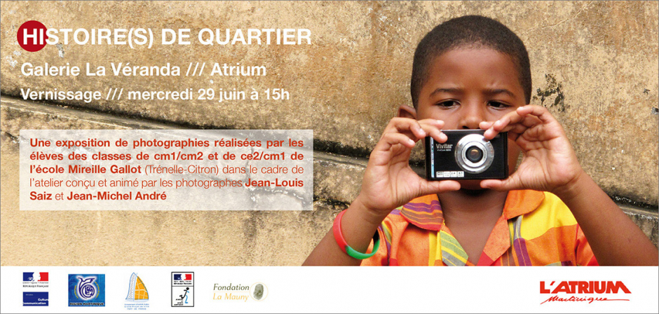 Invitation de l'exposition /// Histoires de quartier Invitation de l'exposition /// Histoires de quartier